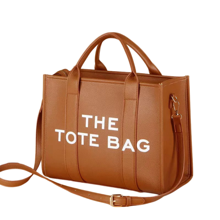 Bolsa tote em couro
