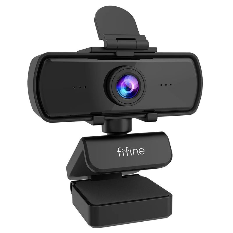 Webcam 1440p Full HD com microfone e tripé - FIFINE