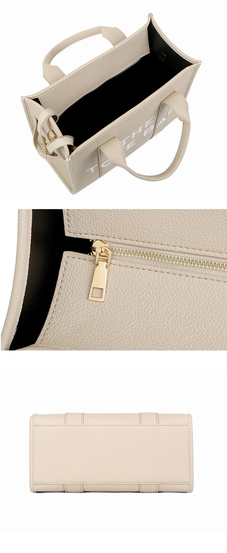 Bolsa tote em couro