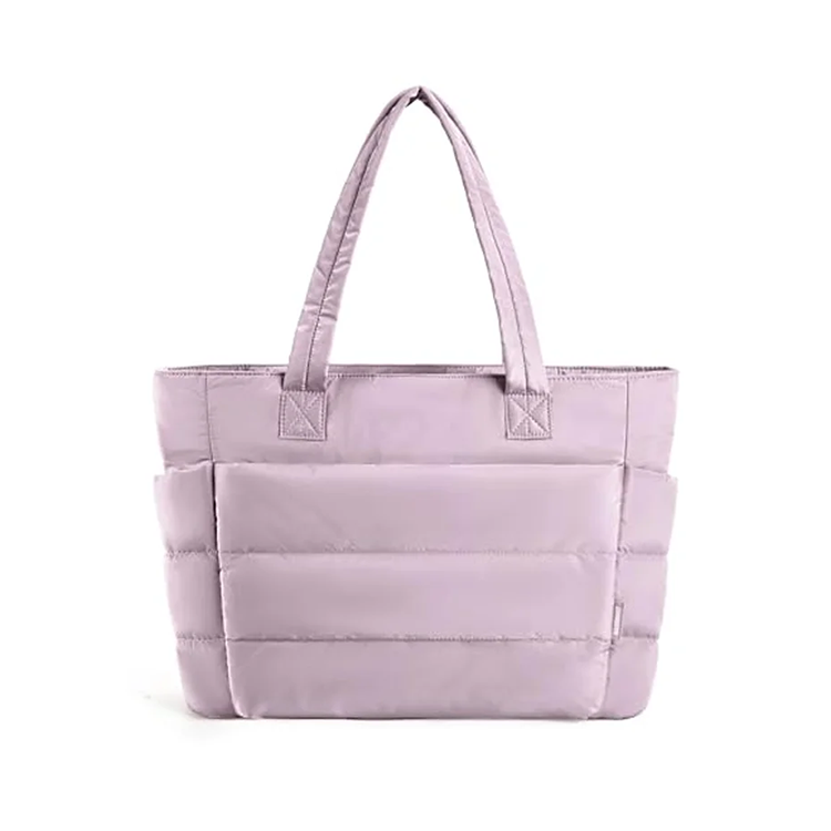 Bolsa tote acolchoada