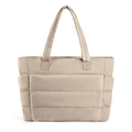 Bolsa tote acolchoada