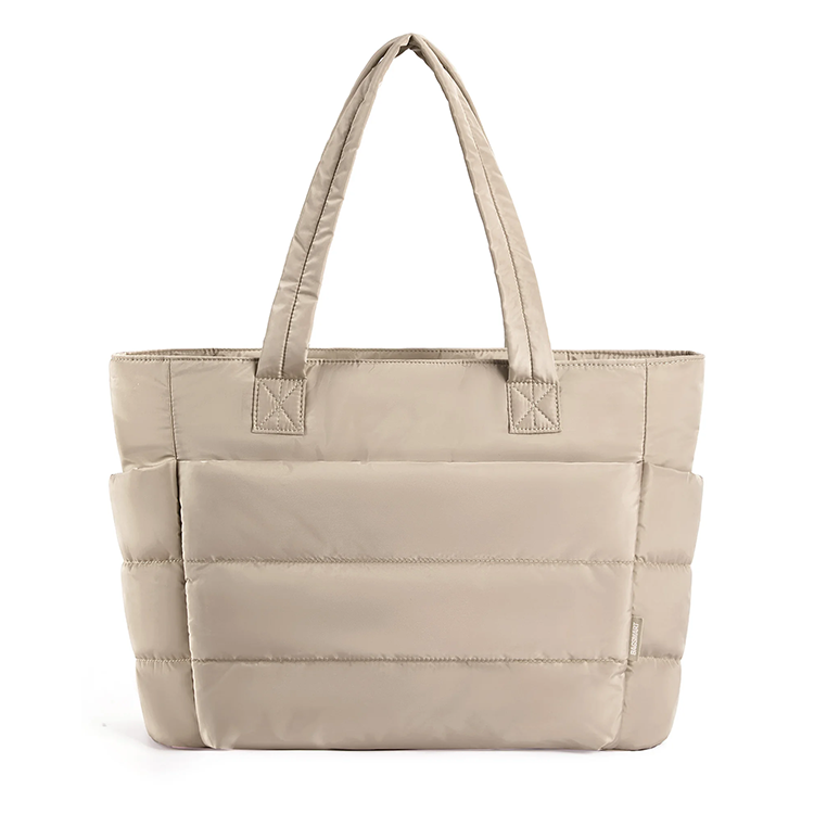 Bolsa tote acolchoada