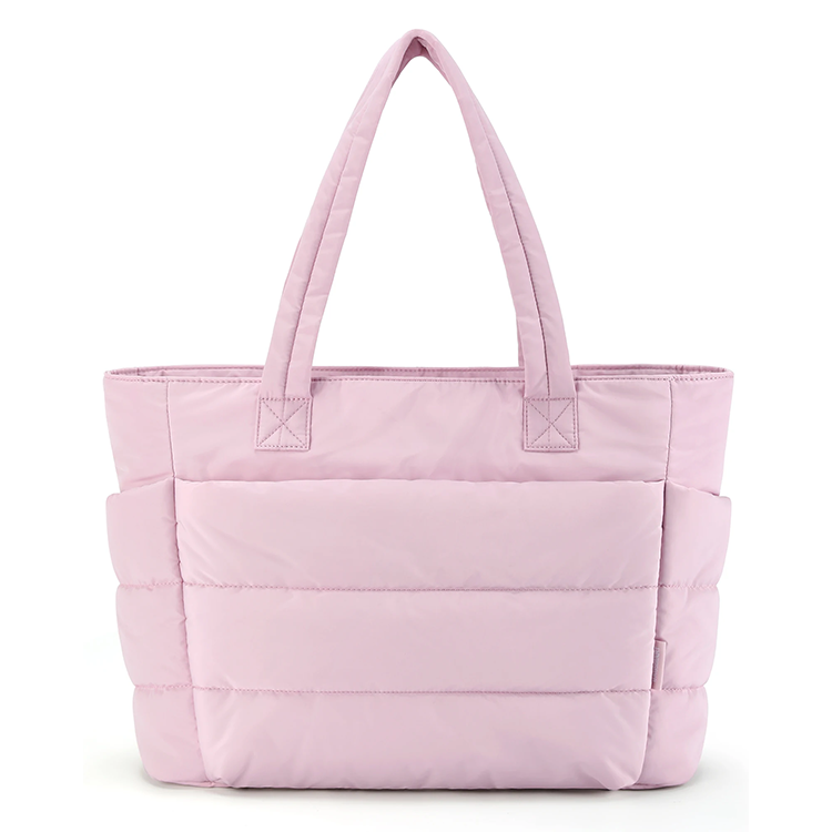 Bolsa tote acolchoada