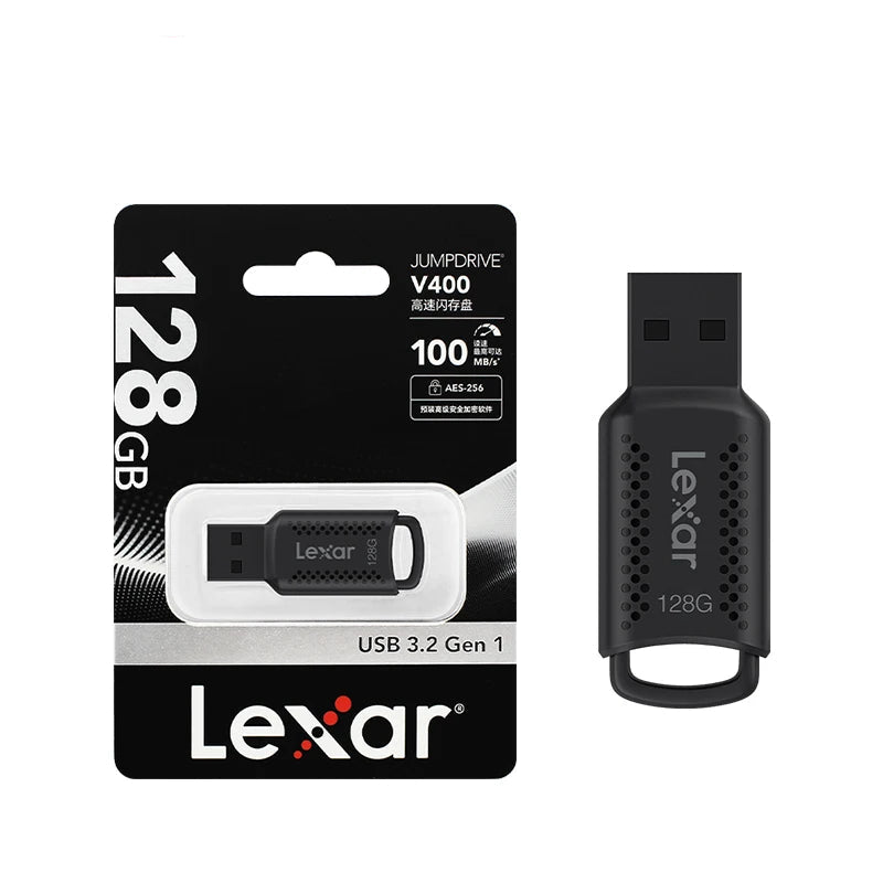 Pen Drive Lexar V400 USB Flash Drive 32GB 64GB USB3.0