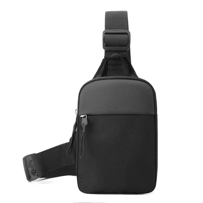 Bolsa transversal de peito masculina