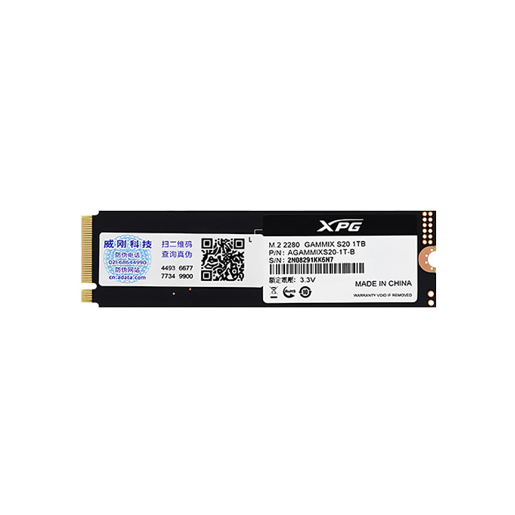 SSD Adata XPG Gammix S20 M.2 2280 PCIe Gen 3.0x4