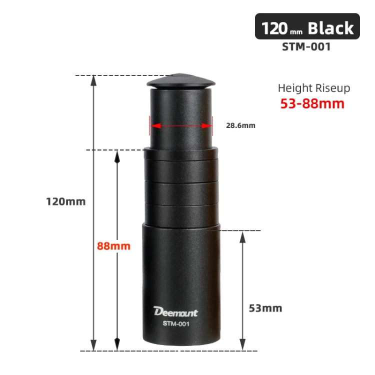 Extensor de guiador de bicicleta