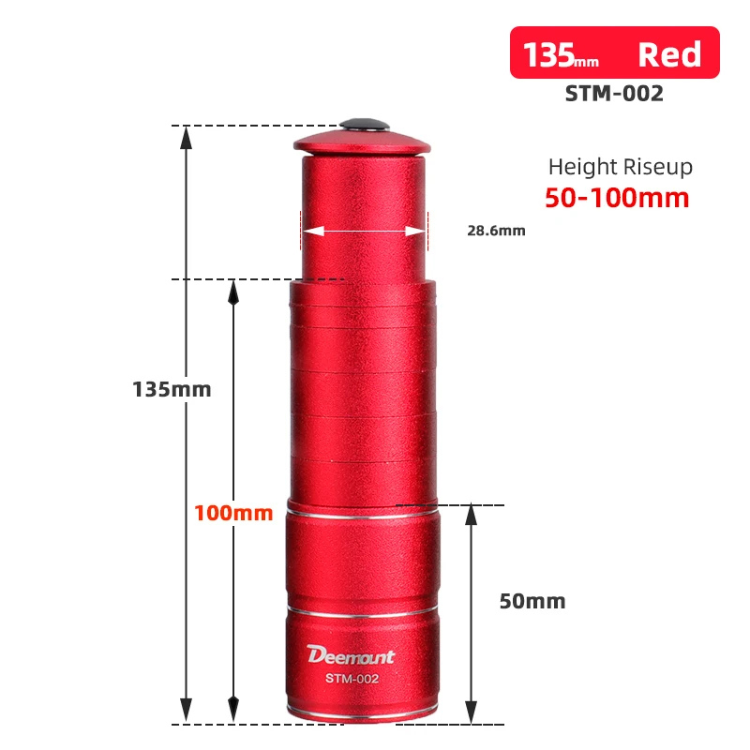 Extensor de guiador de bicicleta