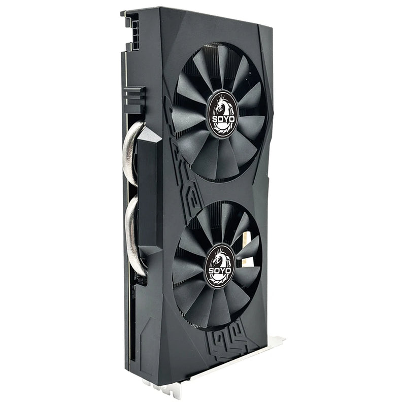 Placa de vídeo SOYO Radeon RX580 8G GDDR5 PCIE 3.0x16 HDMI DP DVI