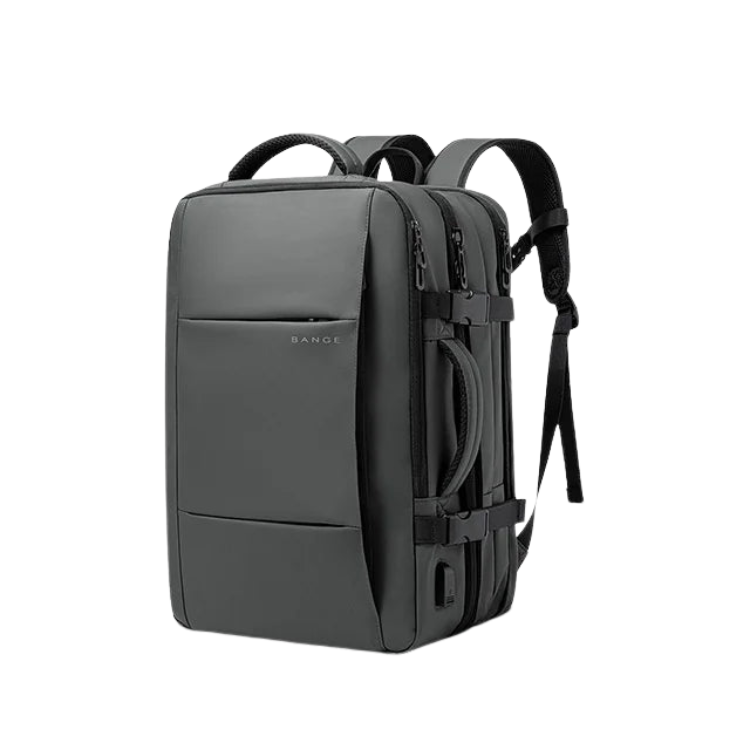 Mochila mala de viagem impermeável masculina de alta capacidade com divisórias