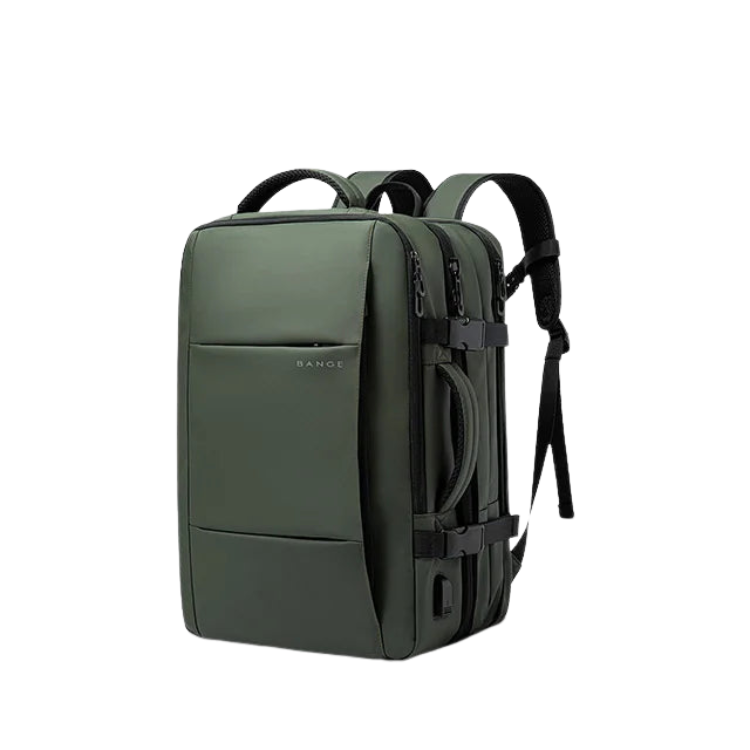 Mochila mala de viagem impermeável masculina de alta capacidade com divisórias