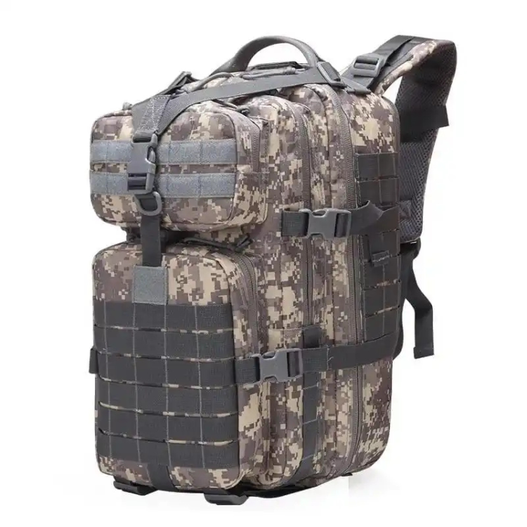 Mochila tática de 50L, grande, espaçosa e reforçado à prova d'água