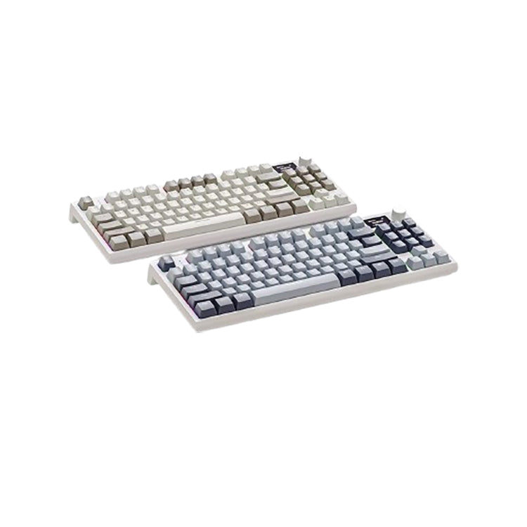 Teclado mecânico sem fio K86 Hot-Swappable Bluetooth/2.4g com tela de exibição e botão giratório de volume