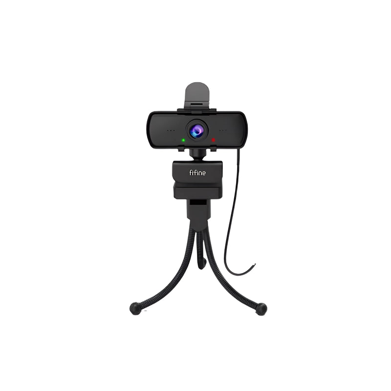 Webcam 1440p Full HD com microfone e tripé - FIFINE