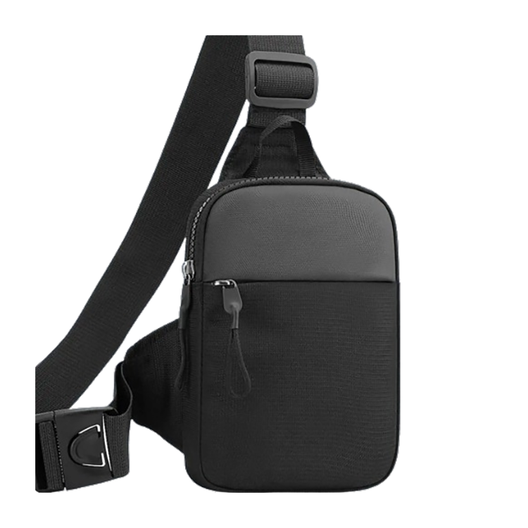 Bolsa transversal de peito masculina